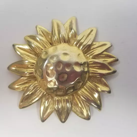 Amazing Sunflower Bolo Tie or Womens Belt Buckle Attachment