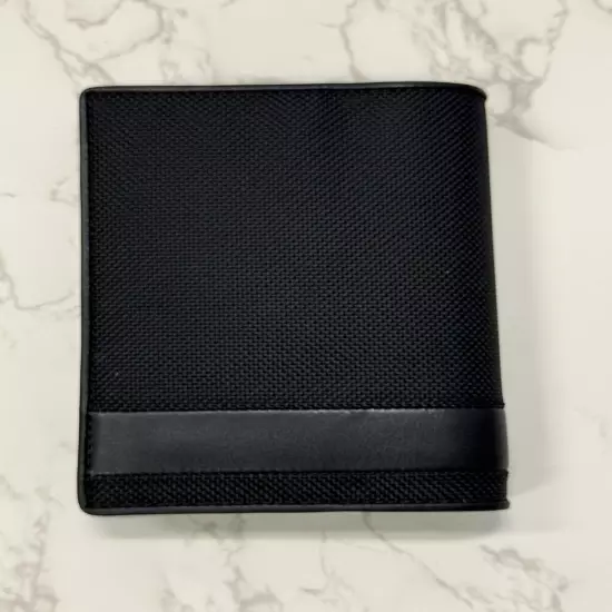 New Tumi Alpha SLG Passport Holder Black Wallet with Box case Cover