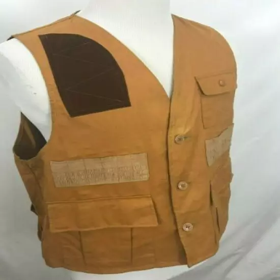 Storm-Pruf Bird hunting vest brand size Large - 100% Cotton - Great Condition