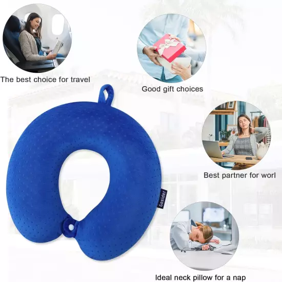 Neck Pillow for Travel Pillow Memory Foam U Shape Comfortable Travel Neck Pillow