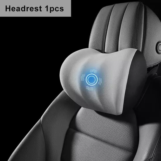 Car Single Headrest Lumbar Support Neck Pillow Lumbar Cushion Car Seat Support 