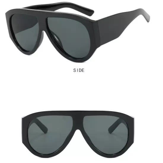 Fashion Oval Siamese Len Sunglasses For Men Women Outdoor Glasses UV Protection