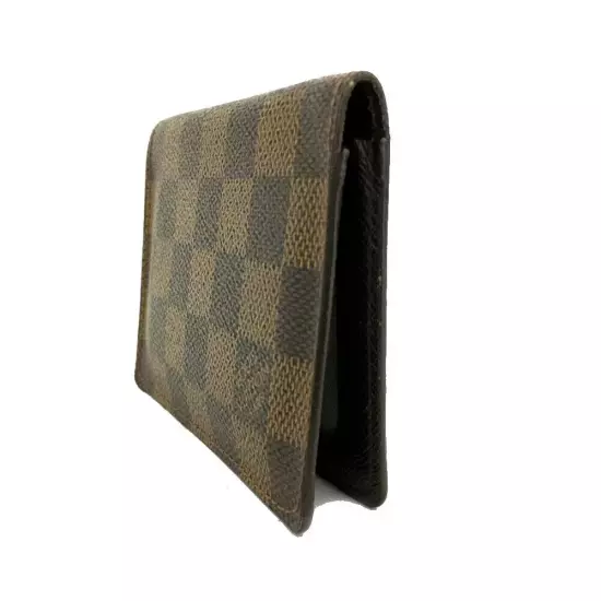 Louis Vuitton Damier Porte 2 Cartes Vertical Pass Card Case/2AC0856