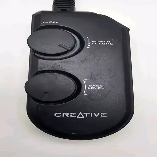 Creative Labs I-TRIGUE 3500 T7700 Volume Bass Control Controller Pod MZ0005