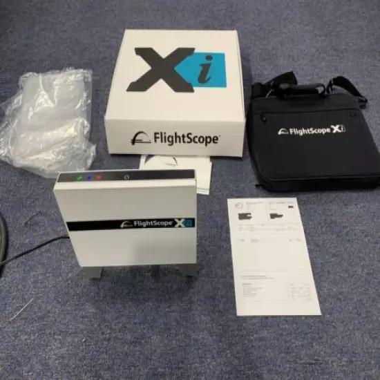 FlightScope Xi+ Plus Launch Monitor Like Trackman Radar