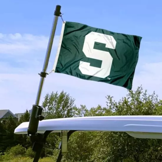 Michigan State MSU Spartans Boat and Golf Cart Flag