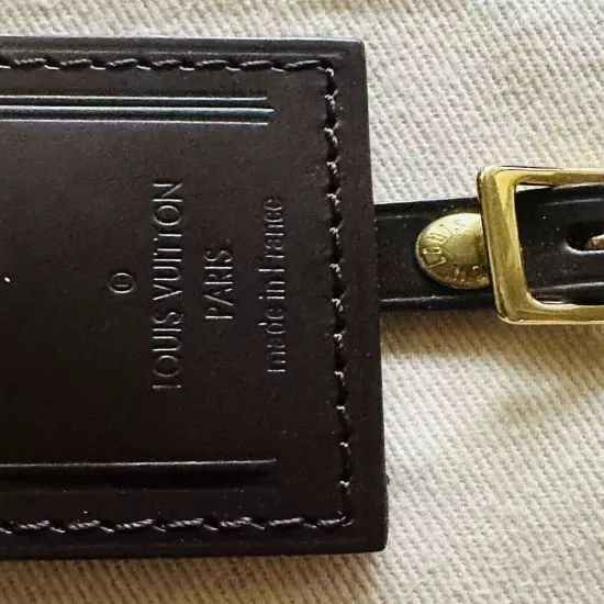 Louis Vuitton Name Tag + Padlock 