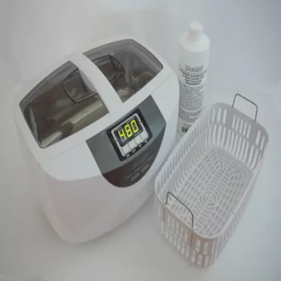 Ultrasonic Cleaner P4820 Heater 110V + Brass Cleaner +Plastic Basket