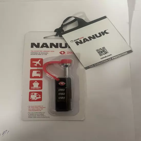 Nanuk Travel Sentry TSA Accepted Luggage Lock 900-TSA LOCK NANUK