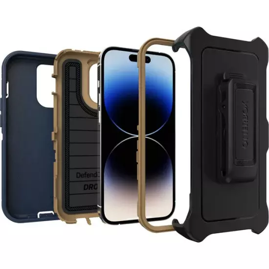 OtterBox Defender Series Pro Case With Holster for iPhone 14 Pro (6.1")