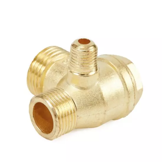 Male Thread Air Compressor Valve Practical Valve Zinc Alloy Air Compressor