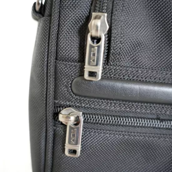 Tumi 2Way Business Bag Handle Leather A4 Storage Possible