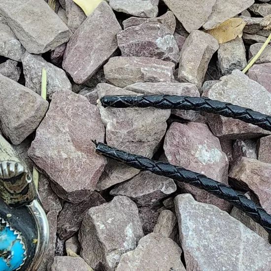 Southwest Native American Style Nickel Silver Bear Real Turquoise Coral Bolo Tie