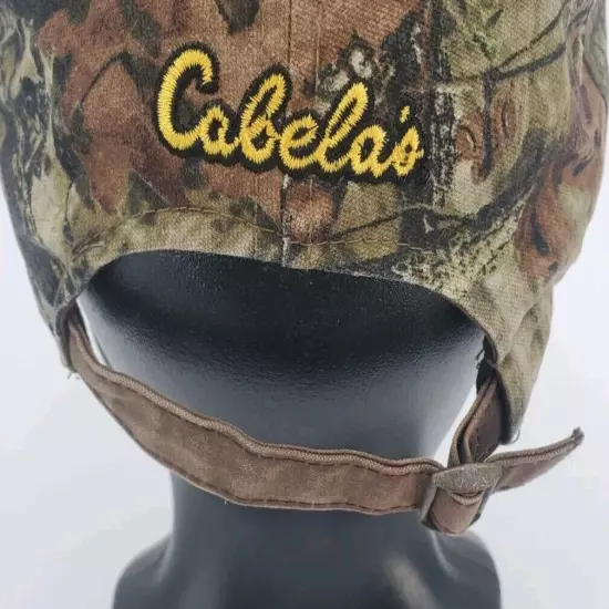 Cabela's Camo Cap, Hunting Hat One Size Fits Most Adjustable Strap