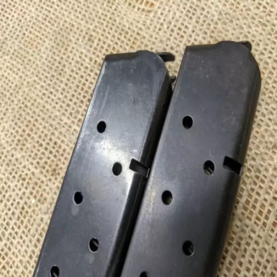 1911 1911A1 magazines set of 2 7 round blue