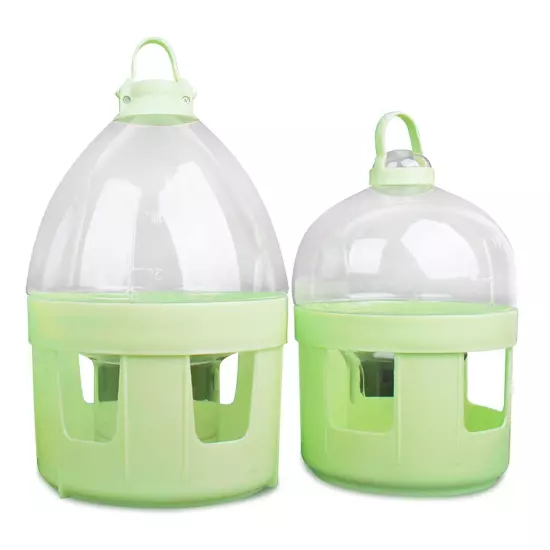 Bird Feeding Pigeons Feeder Water 2L Plastic Pet Drinker Dispenser Pot Container