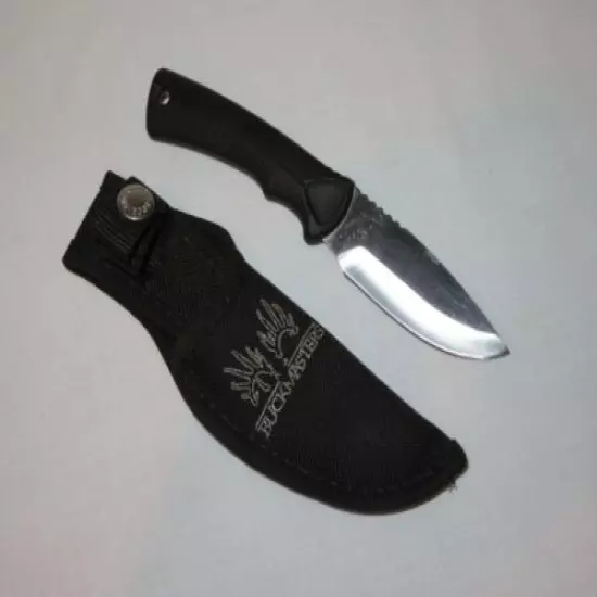 Buck Masters Buck Hunting Knife 673 w/ Sheath