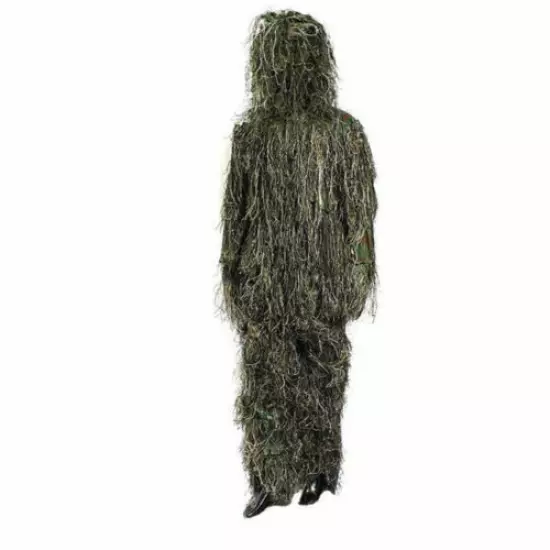 Adult Hunting Woodland Desert Camo Sniper Tactical Camouflage Suit Ghillie Suit 