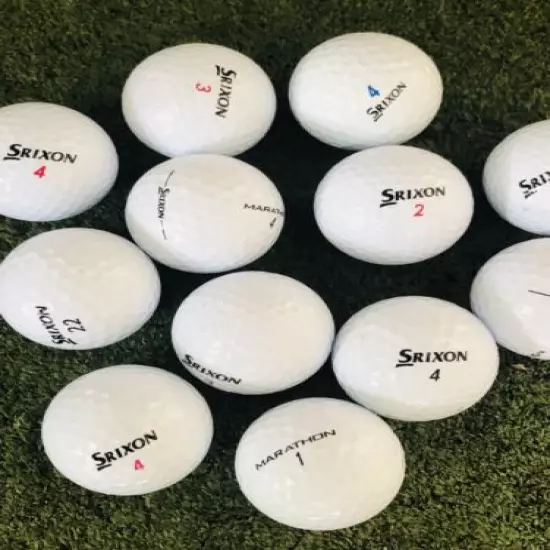 36 Srixon Assorted Golf Balls AAAAA (5A) Condition FREE SHIPPING