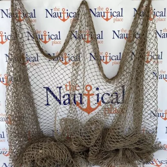 Authentic Used Fishing Net ~ Old Vintage Fish Netting ~ Nautical Maritime Decor