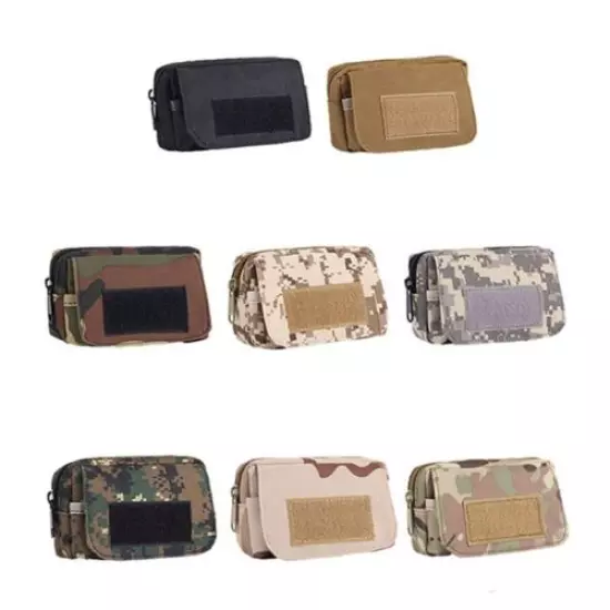 Travel Waist Pack Mini Waist Bag Army Molle Pouch Utility Belt Pouch Mess Bag