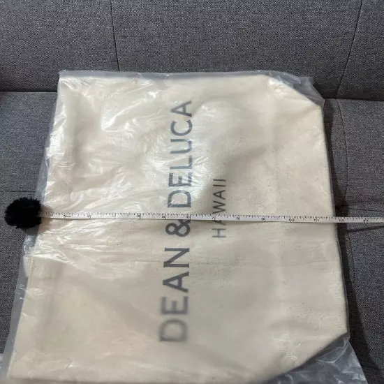 Dean & Deluca limited Hawaii Exclusive Large Tote Canvas Beige, Free Shipping