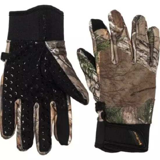 CARHARTT Large Camo Midweight Shooting Insulated Touchscreen Glove RETAIL $39