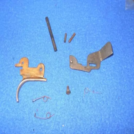 Savage Stevens FOX Model B 12Ga SxS PARTS LOT: 1x Gold Trigger, Slide, ++ #TG275