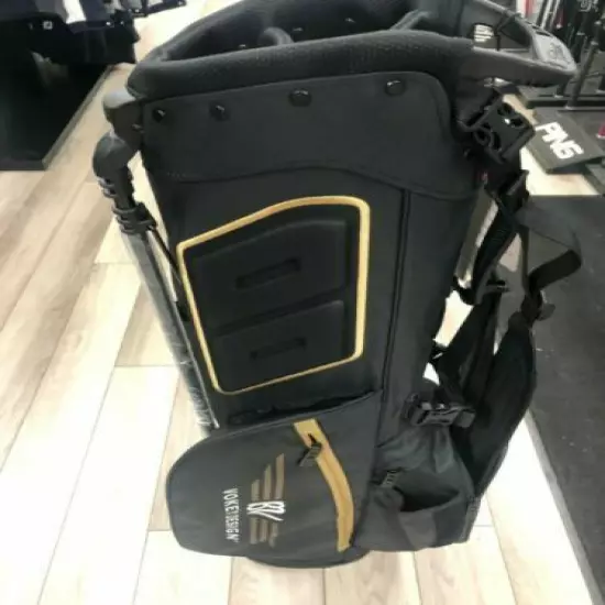 Titleist Players 4 Vokey Stand Bag-Vokey Players 4 Stand Bag-Black/Gold**2022**