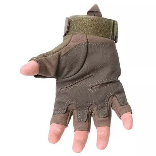 Half Finger Tactical Gloves Men's Outdoor Fitness Fighting Protective Sports