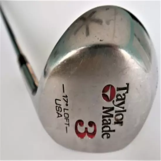 TaylorMade Taylite Graphite Persimmon 17° 3 Metalwood RH Right Golf Club