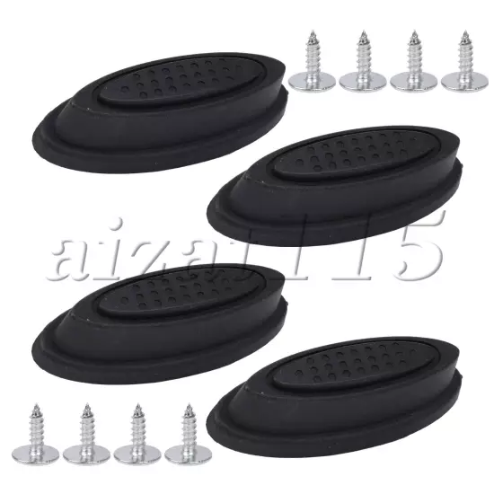 Travel Luggage Side Stud Feet Pad Replacement for Z020 Use Simple Set of 4