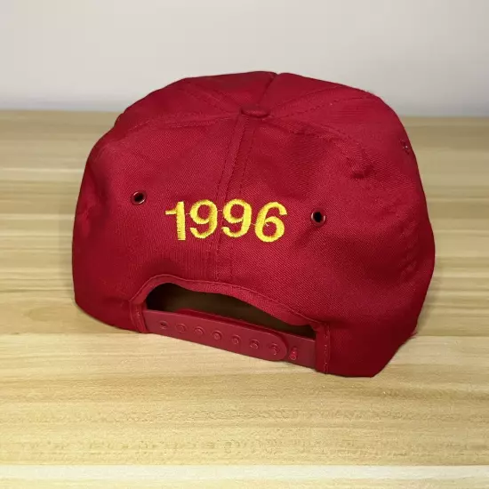 Vintage 90s Slim Jim 57 Racing Embroidered Snapback Baseball Hat Cap 1996