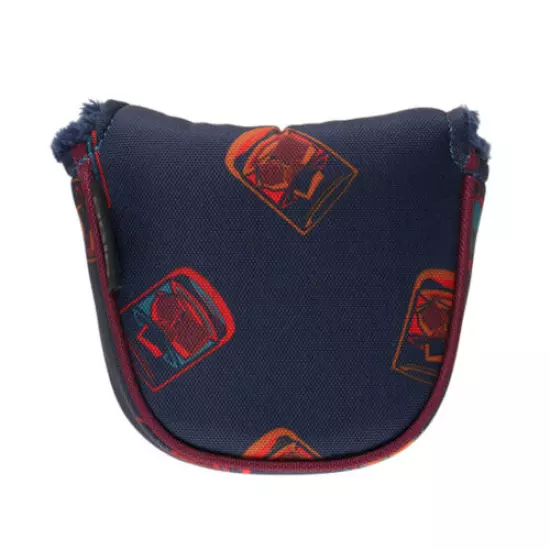 NEW Ogio Golf Whiskey Glasses Navy/Maroon Mallet Putter Headcover