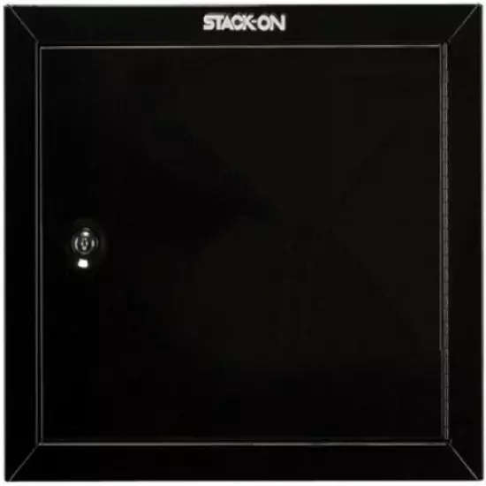 Stack-On GCB-900 Steel Pistol/Ammo Cabinet Black