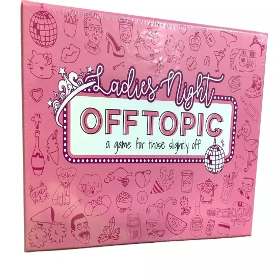 Off Topic Ladies Night Party Game Adults Fun Group Board Game Bachelorette Party