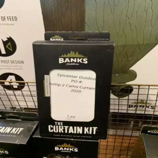 BANKS OUTDOORS STUMP 2 CURTAIN KIT!