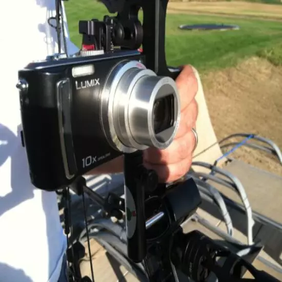 Bow Hunting Camera mount. Mount to any Bow with any Camera. Mathews GoPro Canon 