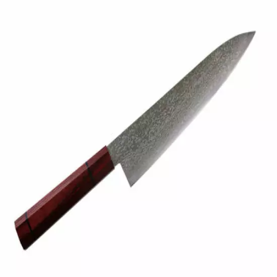 Kanetsune Seki Japan KC-822 Minamo-Kaze Damascus 210mm Kitchen Chef Knife