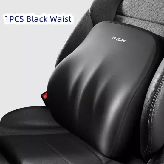 Car Lumbar Back Support Headrest Neck Pillow Lumbar Pillow Car Seat Cushion