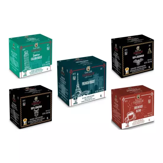 72 CT Single Serve Coffee Cups for Keurig K-cup Brewers *Imported from Italy!