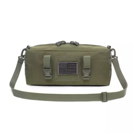 Large Capacity Waterproof Military Tactical Molle Moulder EDC Pouch Sling Bag