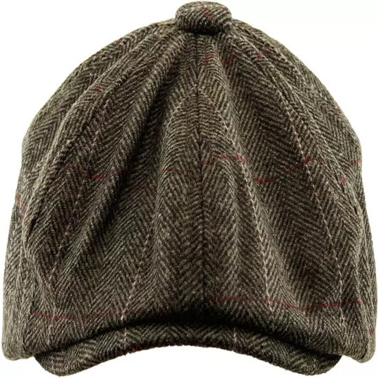 Mens Ivy Hat Golf Driving Ascot Winter Flat Cabbie Newsboy