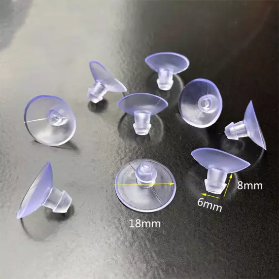 Thumb Screw Sucker Suction Cups 13/17/18/20/30mm PVC Rubber Glass Suckers