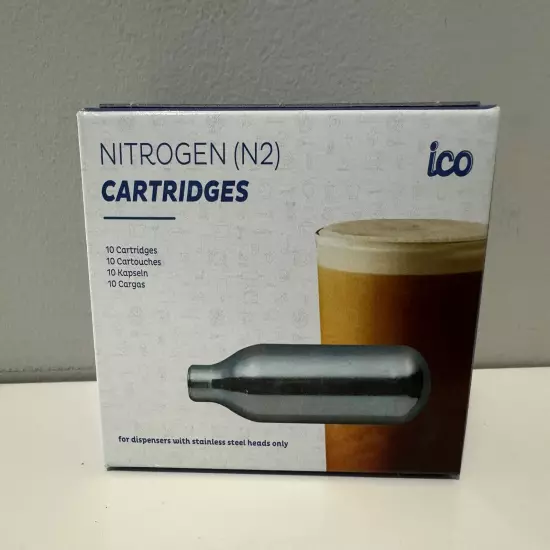 13 Boxes Of ICO 10 pack Nitrogen N2 cartridges