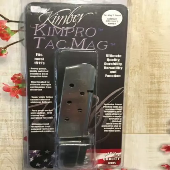 Kimber #1100813--- 1911 Pistol MAGAZINE .45 ACP KimPro TagMag FAST SHIP