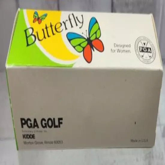 Butterfly Pink Golf Ball Women's PGA Kidde Case Of 12 Golf Balls