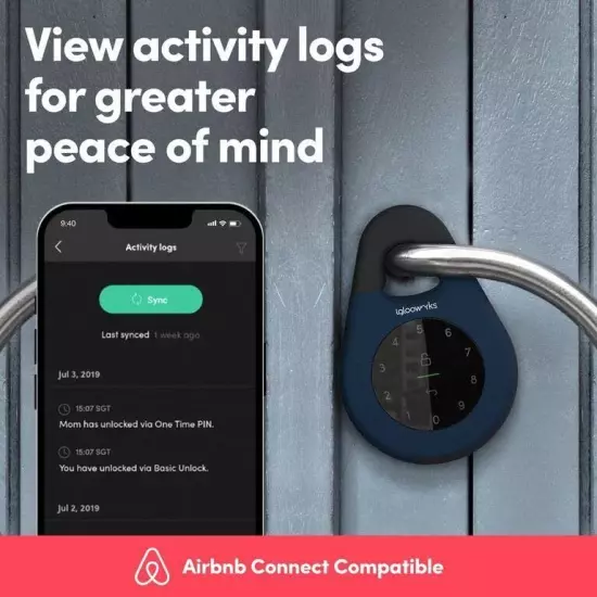 Keybox 3E Smart Lock Box (NEW!) – Large Key Safe w/Airbnb Sync (iOS/Android) ...