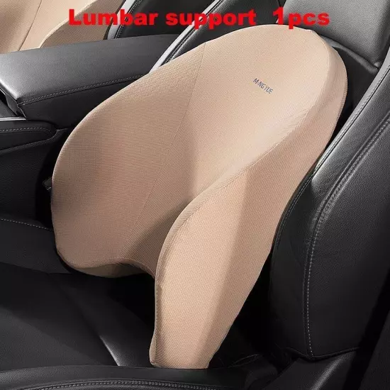 Car Lumbar Support Headrest Neck Pillow Support Universal Neck Pillows Cushion