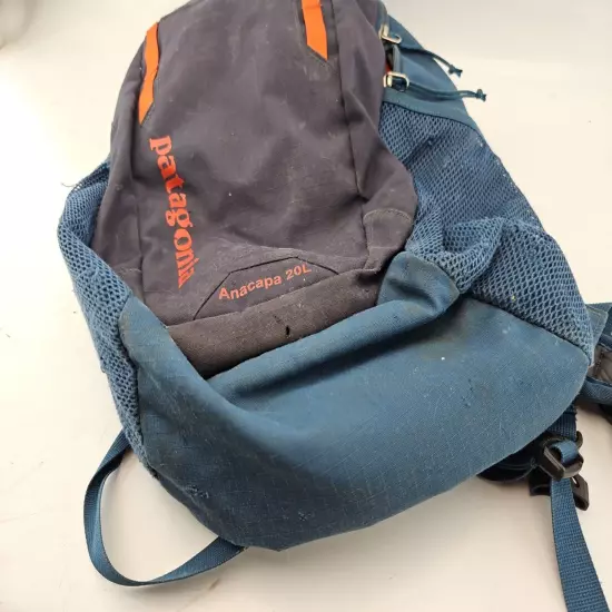 Patagonia Anacapa 20L Backpack Used Worn Distressed Blue